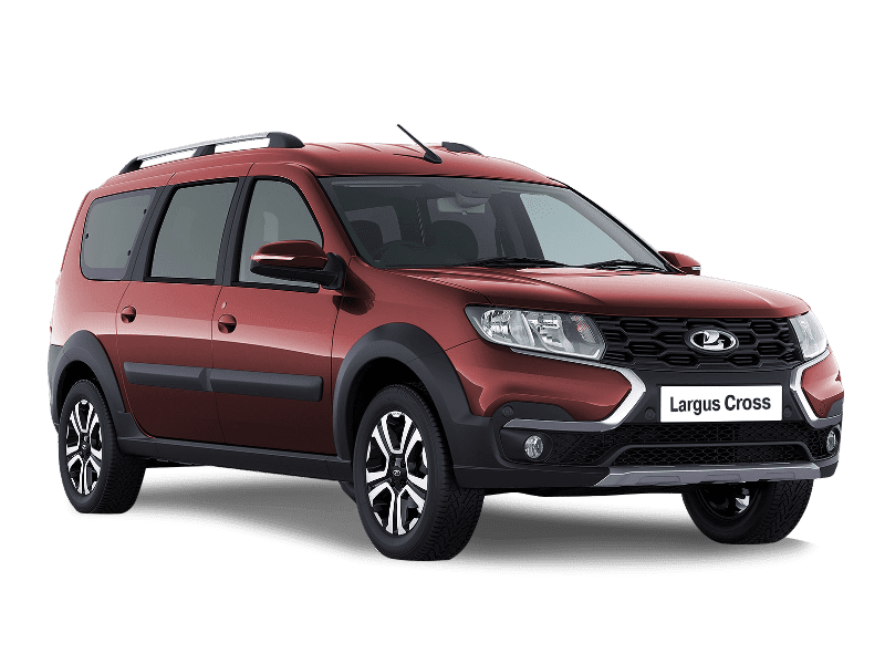 Купить Lada Largus Cross в Кемерово - Красный «Красный сплав»‎ (136) - металлик