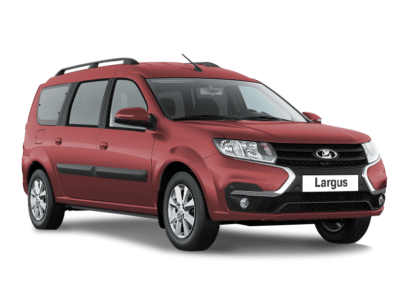 Купить Lada Largus в Кемерово - Красный «Красный сплав» (136) - металлик