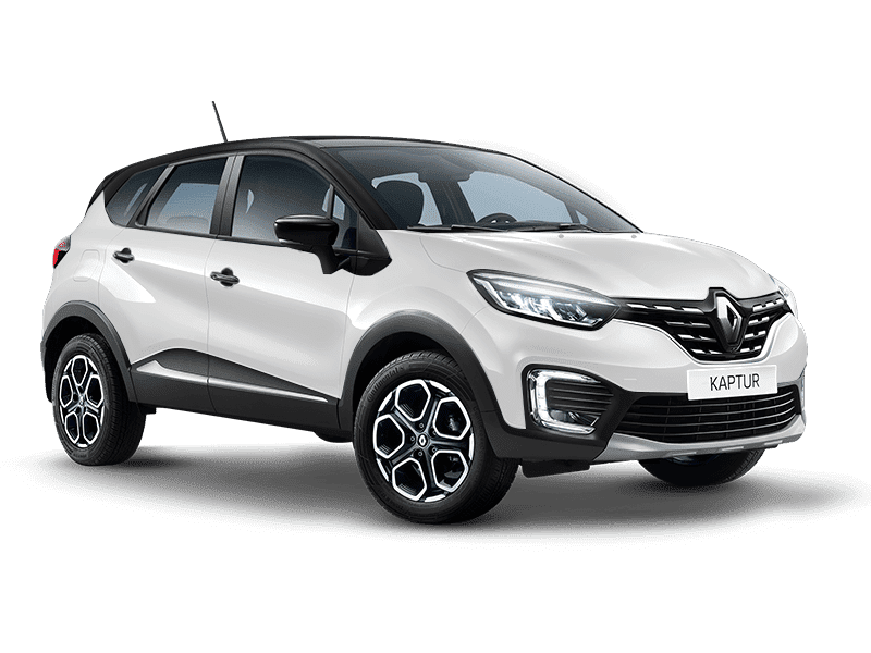 Купить Renault Kaptur в Кемерово - Белый с черной крышей