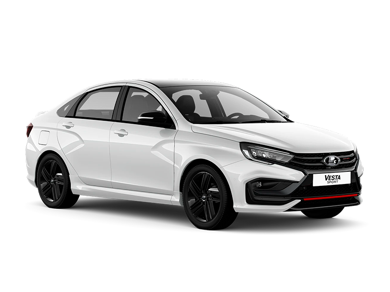 Купить Lada Vesta Sport в Кемерово - Белый "Ледниковый" (221)