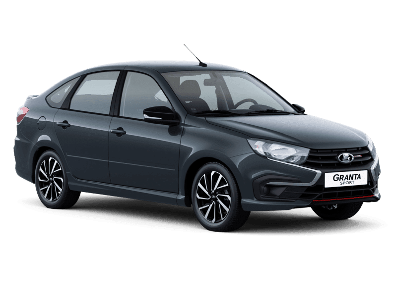 Купить Lada Granta Sport Лифтбек в Кемерово - СЕРЕБРИСТО-ТЕМНО-СЕРЫЙ "БОРНЕО" (633) - МЕТАЛЛИК