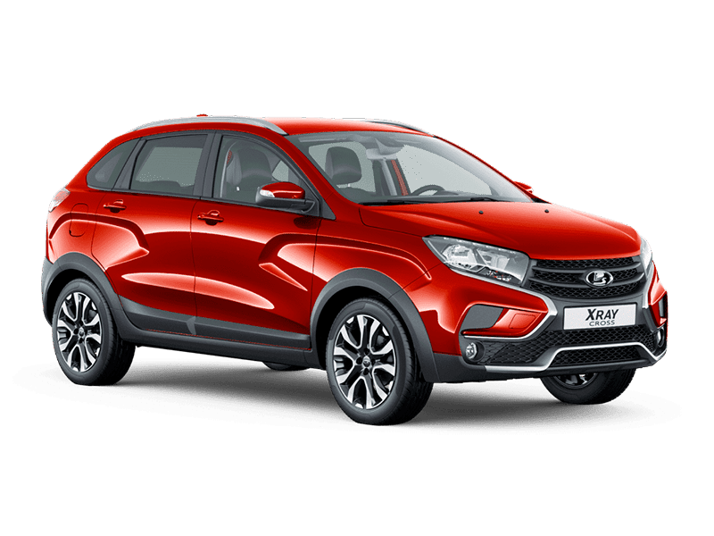 Купить Lada Xray Cross в Кемерово - Красный "Красный сплав" (136) - металлик