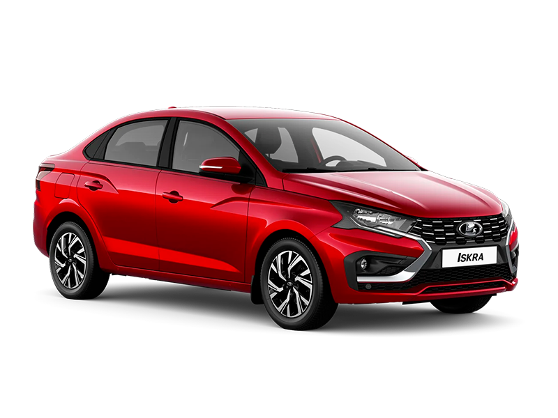 Купить Lada Iskra Седан в Кемерово - Бордовый "Фламенко" (181) - Металлик